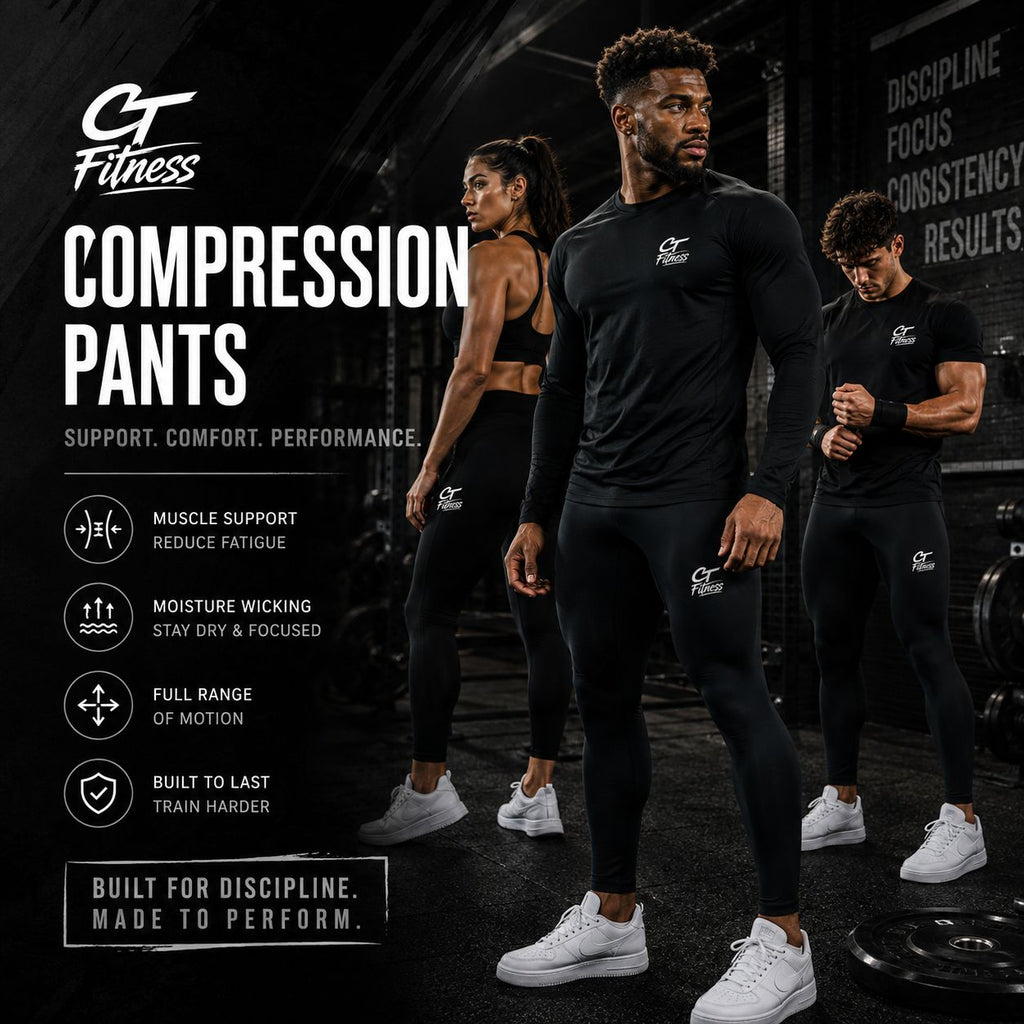 CT Fitness Apex Men’s Performance Compression Leggings