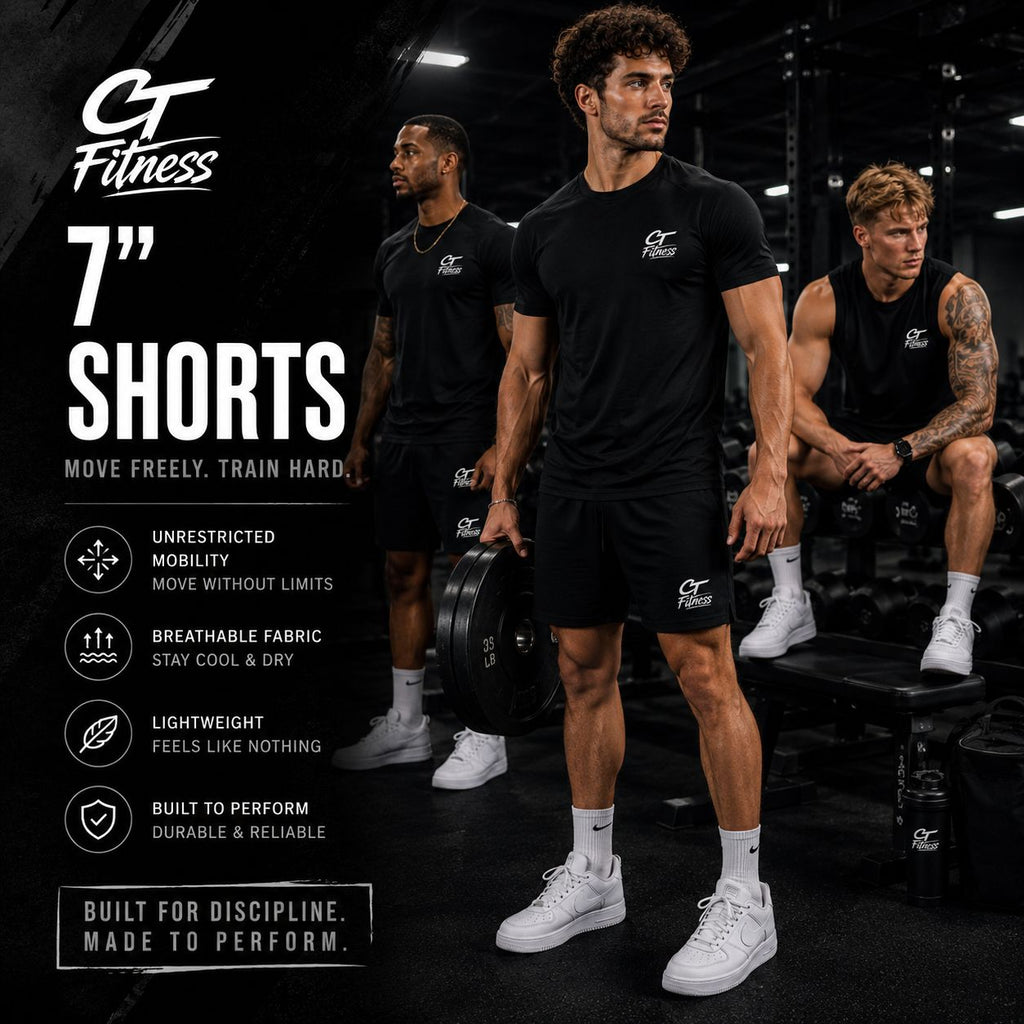 CT Fitness Apex 7” Performance Training Shorts